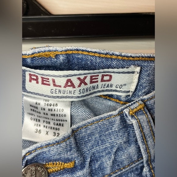 Men’s 36X32‎ Relaxed Genuine Sonoma Jean - Picture 5 of 8